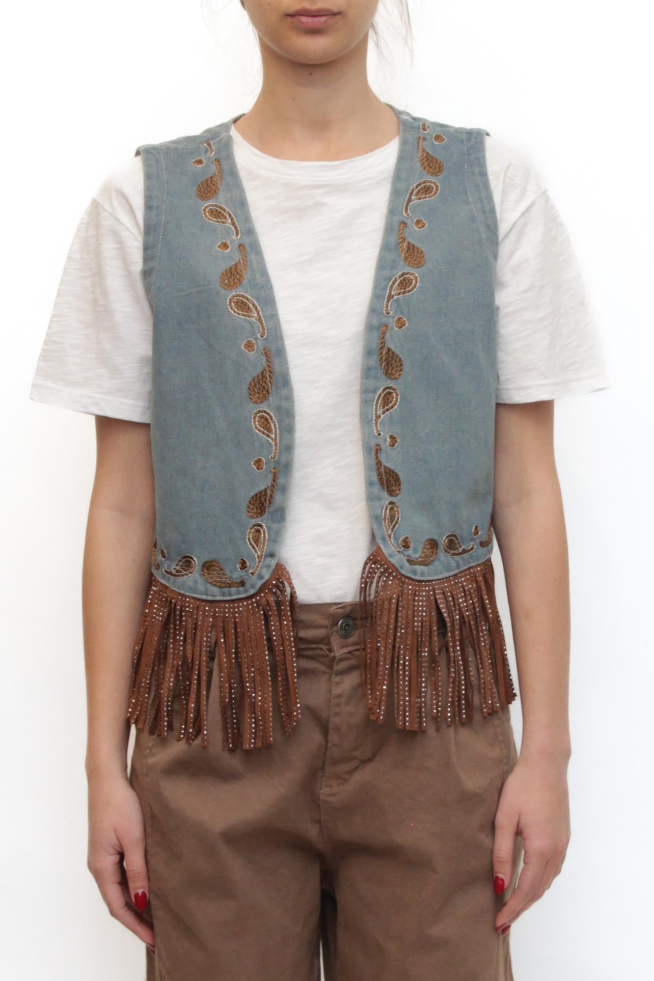 LEVH - Gilet Guenda - DENIM