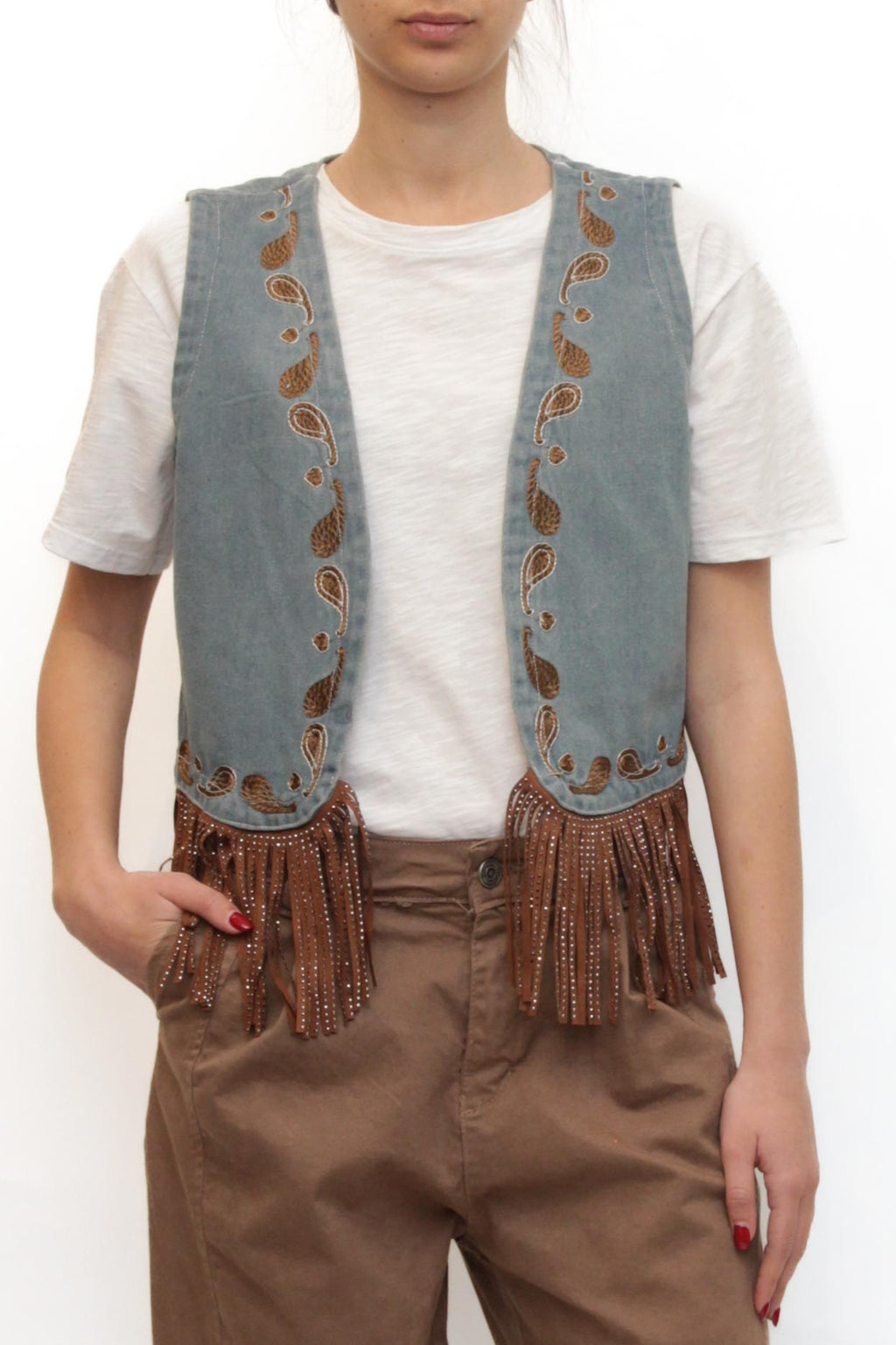 LEVH - Gilet Guenda - DENIM