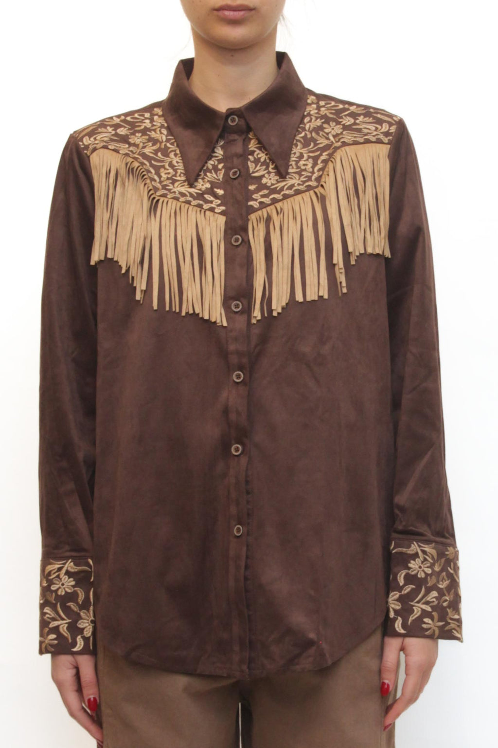 LEVH - Camicia Candy - MARRONE