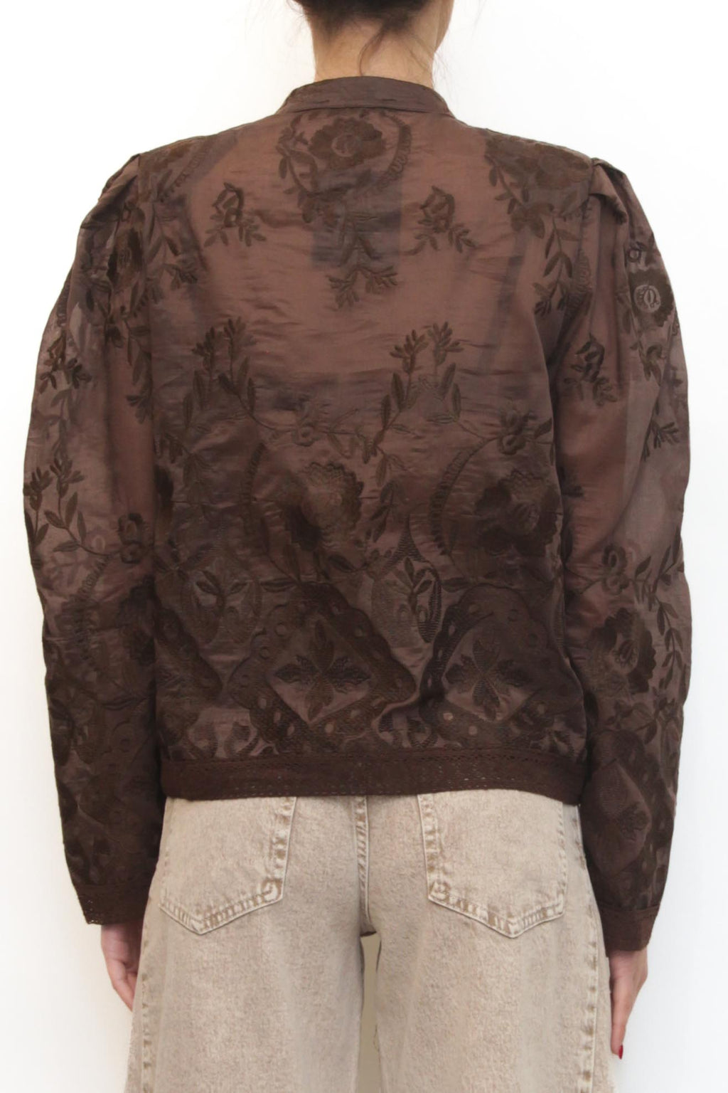 LEVH - Camicia Carlotta - MARRONE