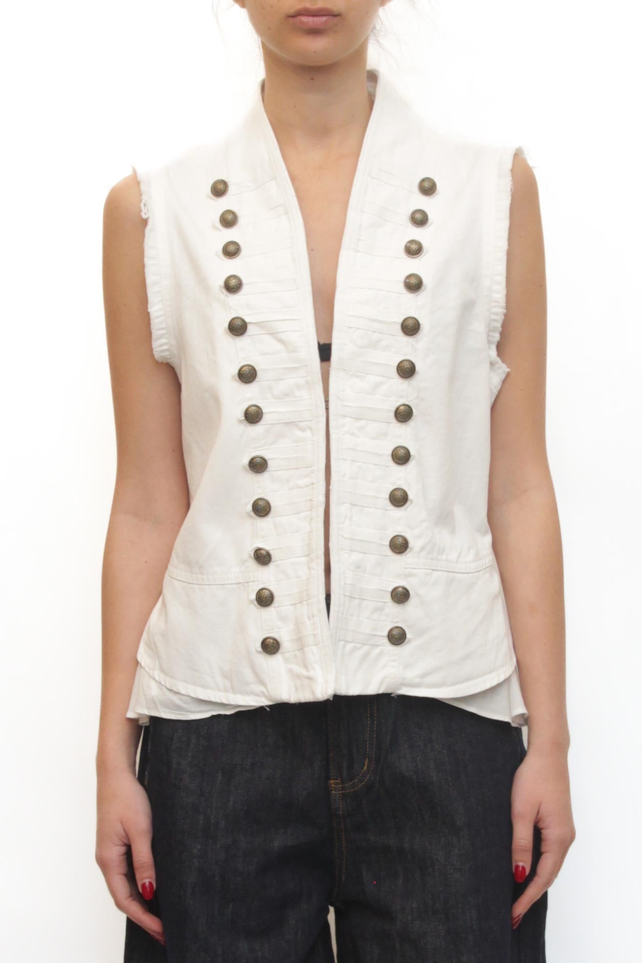 LEVH - Gilet Georgia - BIANCO