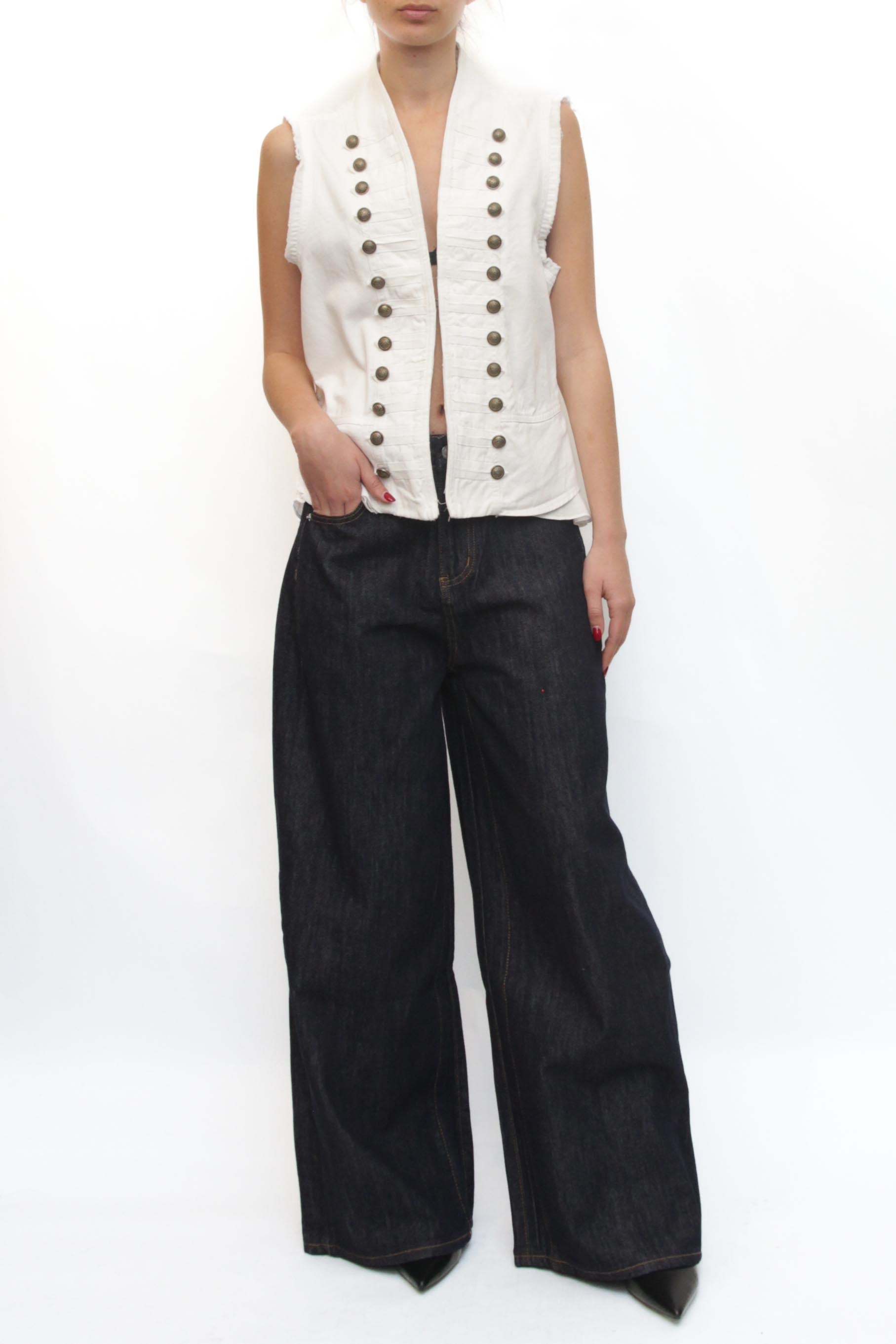 LEVH - Gilet Georgia - BIANCO