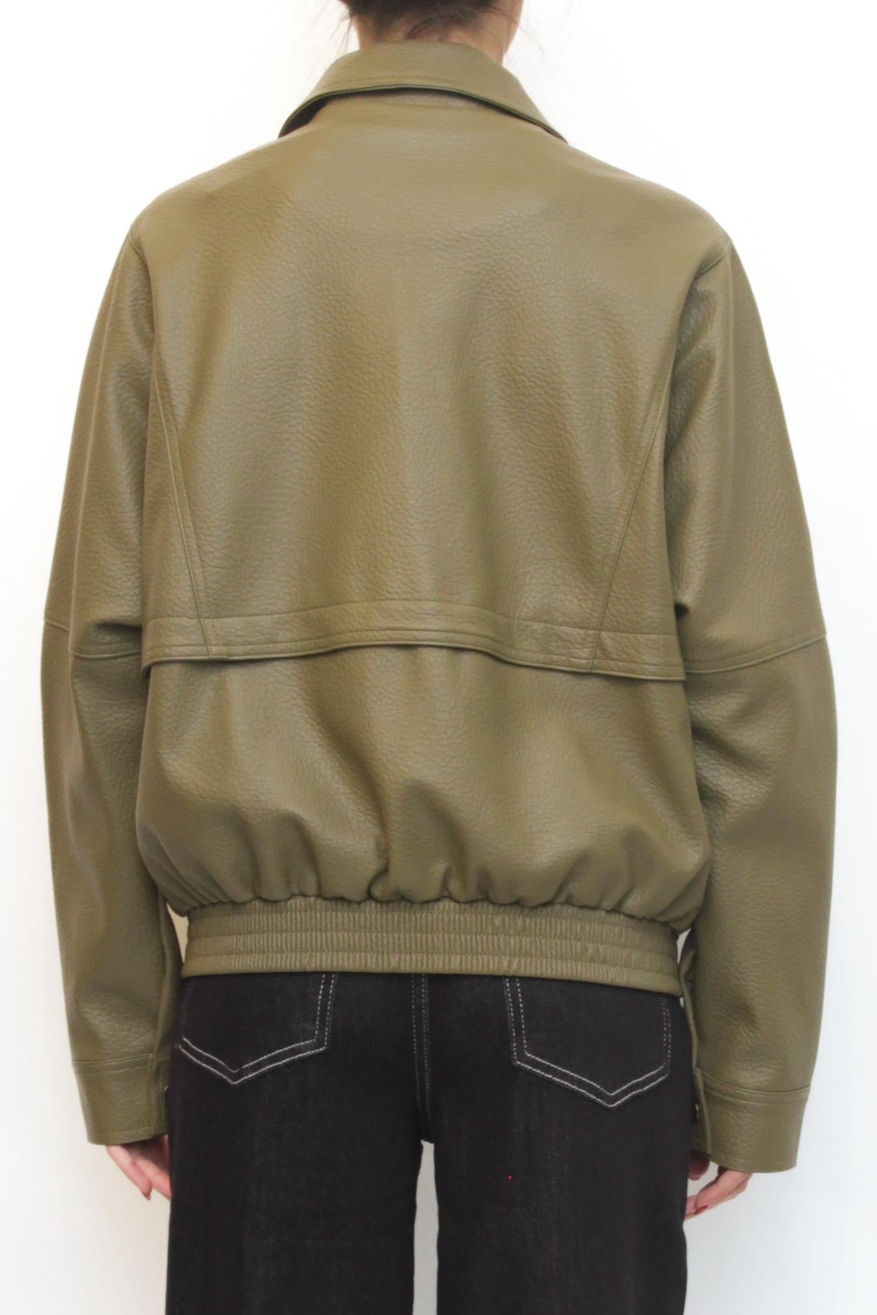 LEVH - Giubbino greta - VERDE OLIVA