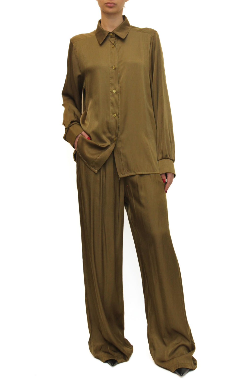 LEVH - Pantalone Philis - MILITARE