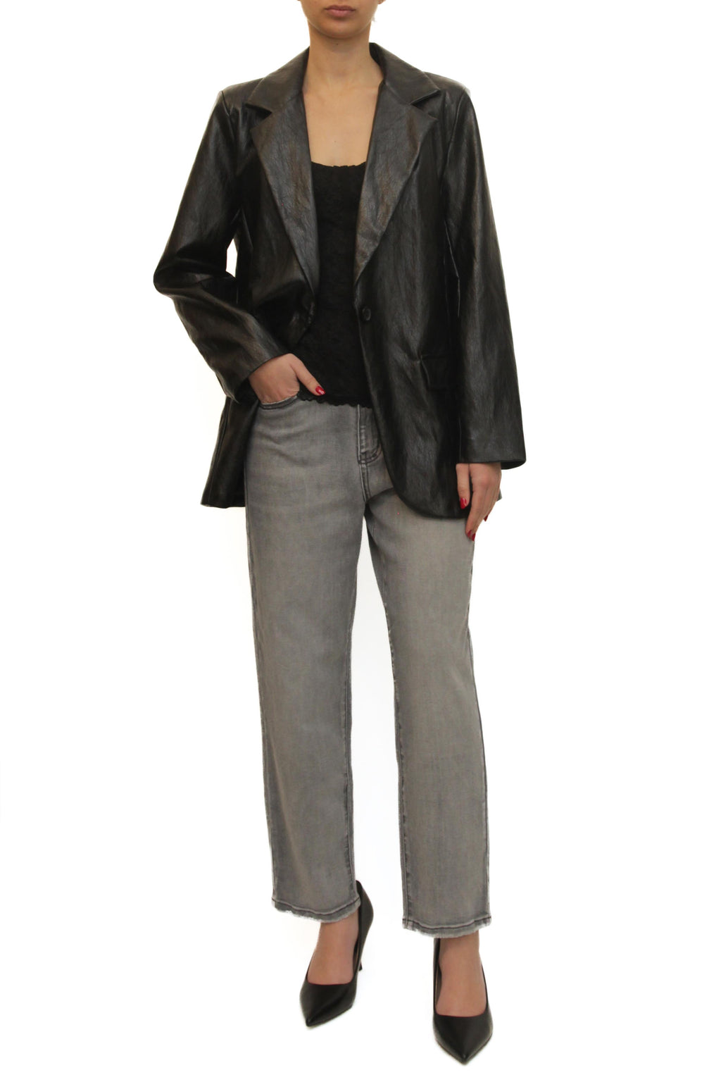 LEVH - Blazer Betty - NERO