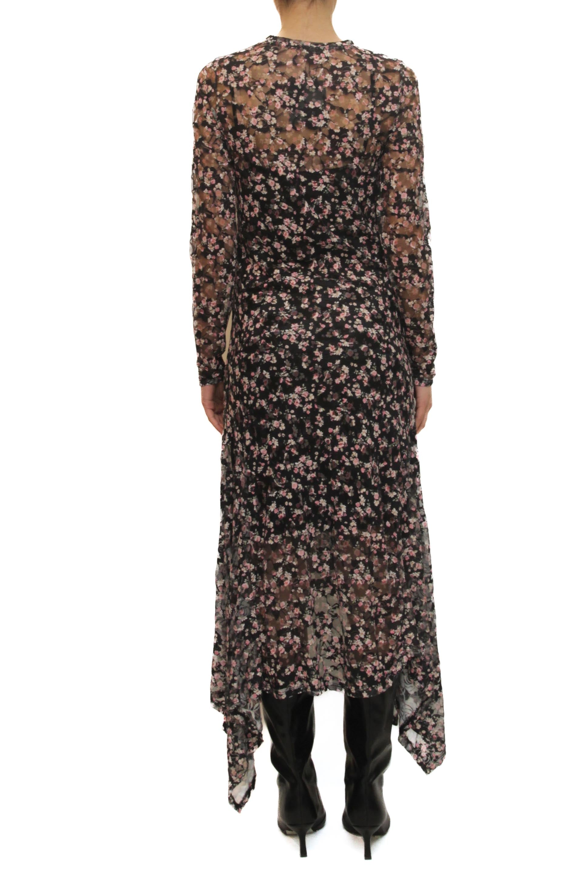 LEVH - Abito Angela - FLOREALE NE/RO