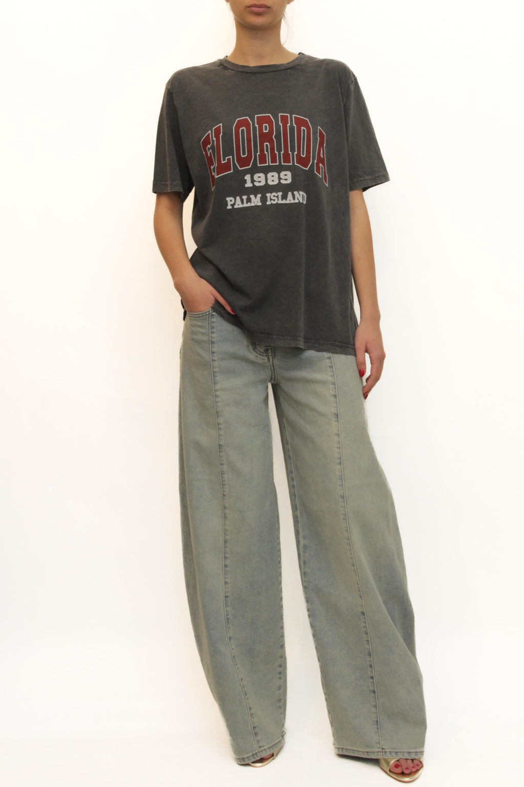 LEVH - T-shirt Florida - MARMORIZZATO