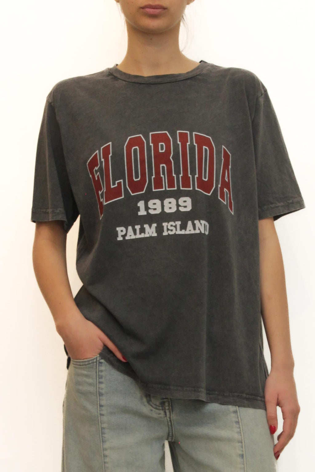 LEVH - T-shirt Florida - MARMORIZZATO