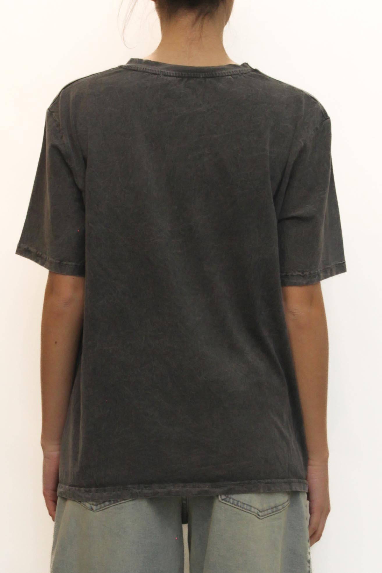 LEVH - T-shirt Cuori - GRIGIO SCURO