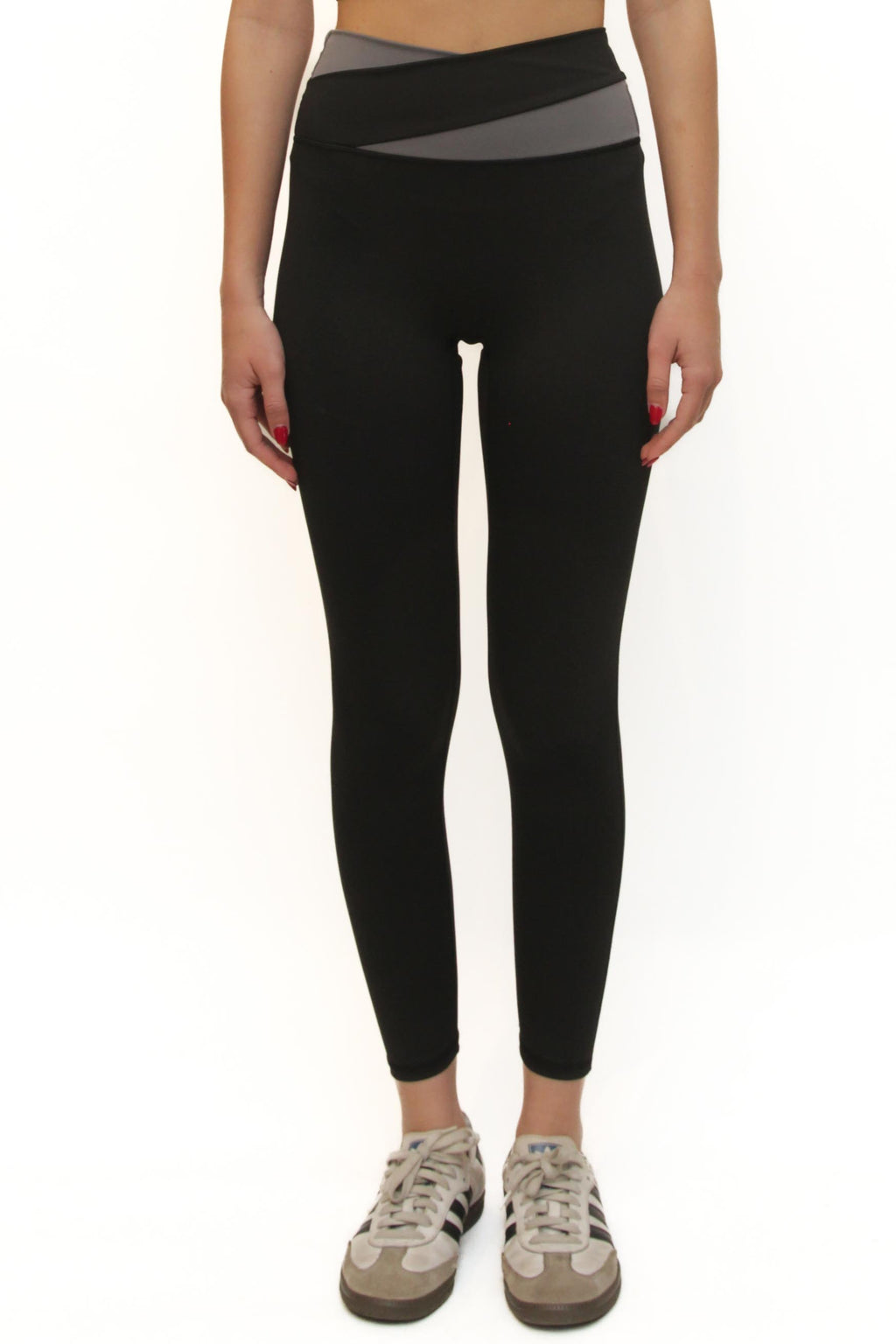 LEVH - Leggins Peggie - NERO/GRIGIO