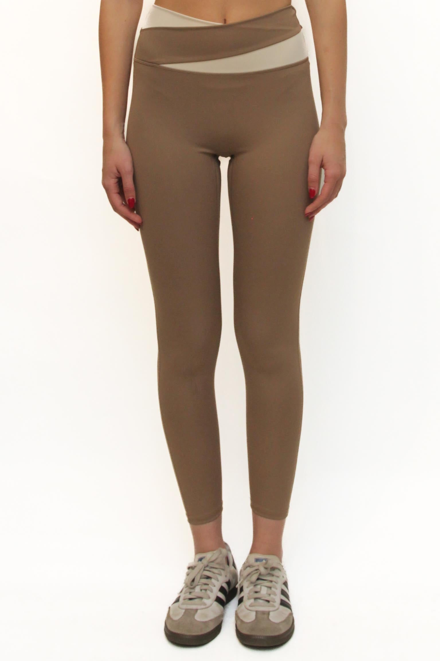 LEVH - Leggins Peggie - PANNA/TORTORA