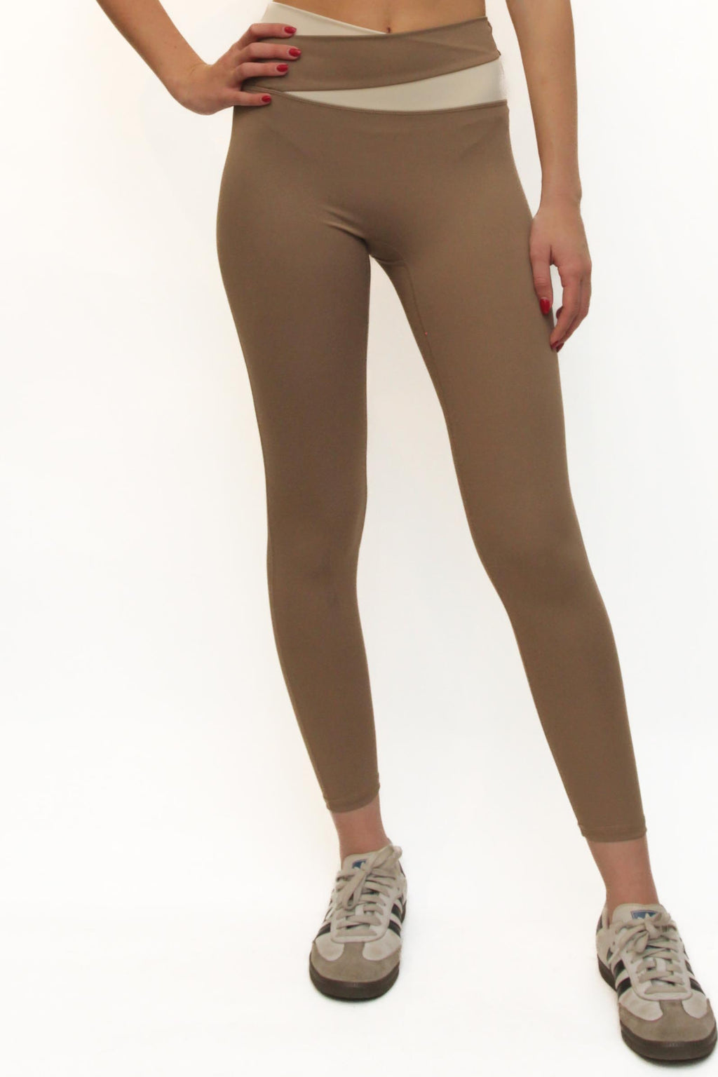 LEVH - Leggins Peggie - PANNA/TORTORA