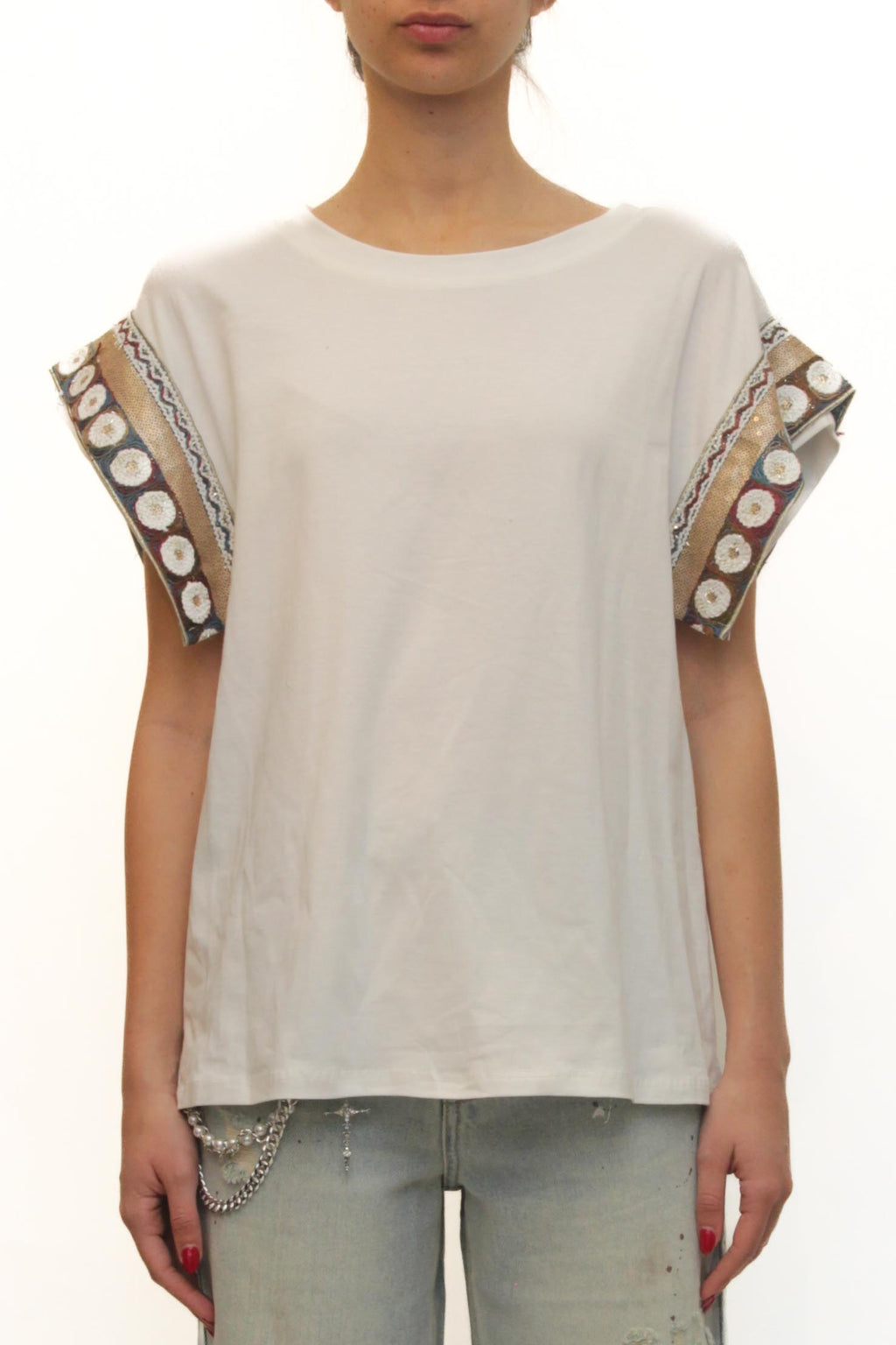 LEVH - T-shirt Trasea - BIANCO