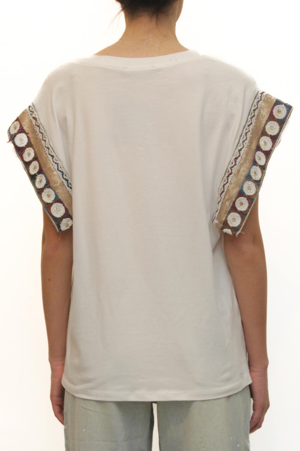 LEVH - T-shirt Trasea - BIANCO