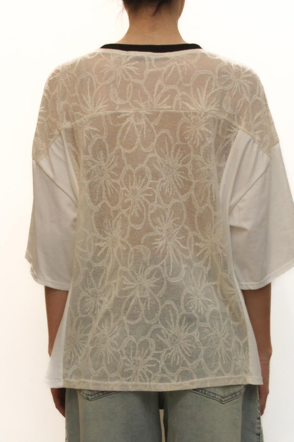 LEVH - T-shirt 84 - BIANCO/BEIGE