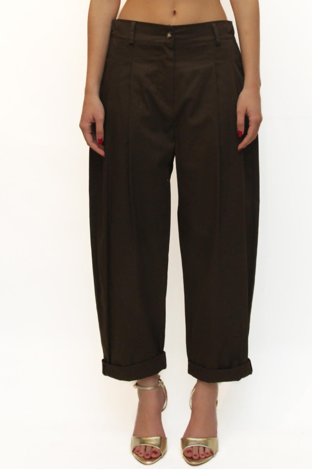 LEVH - Pantalone Palmas - MARRONE