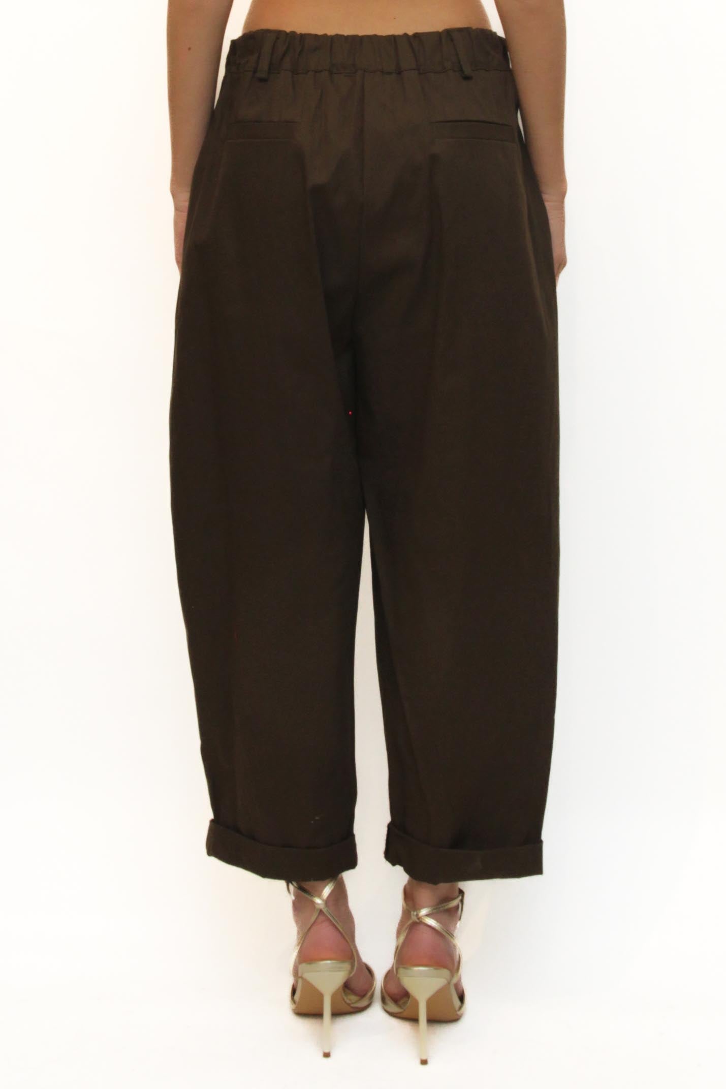 LEVH - Pantalone Palmas - MARRONE