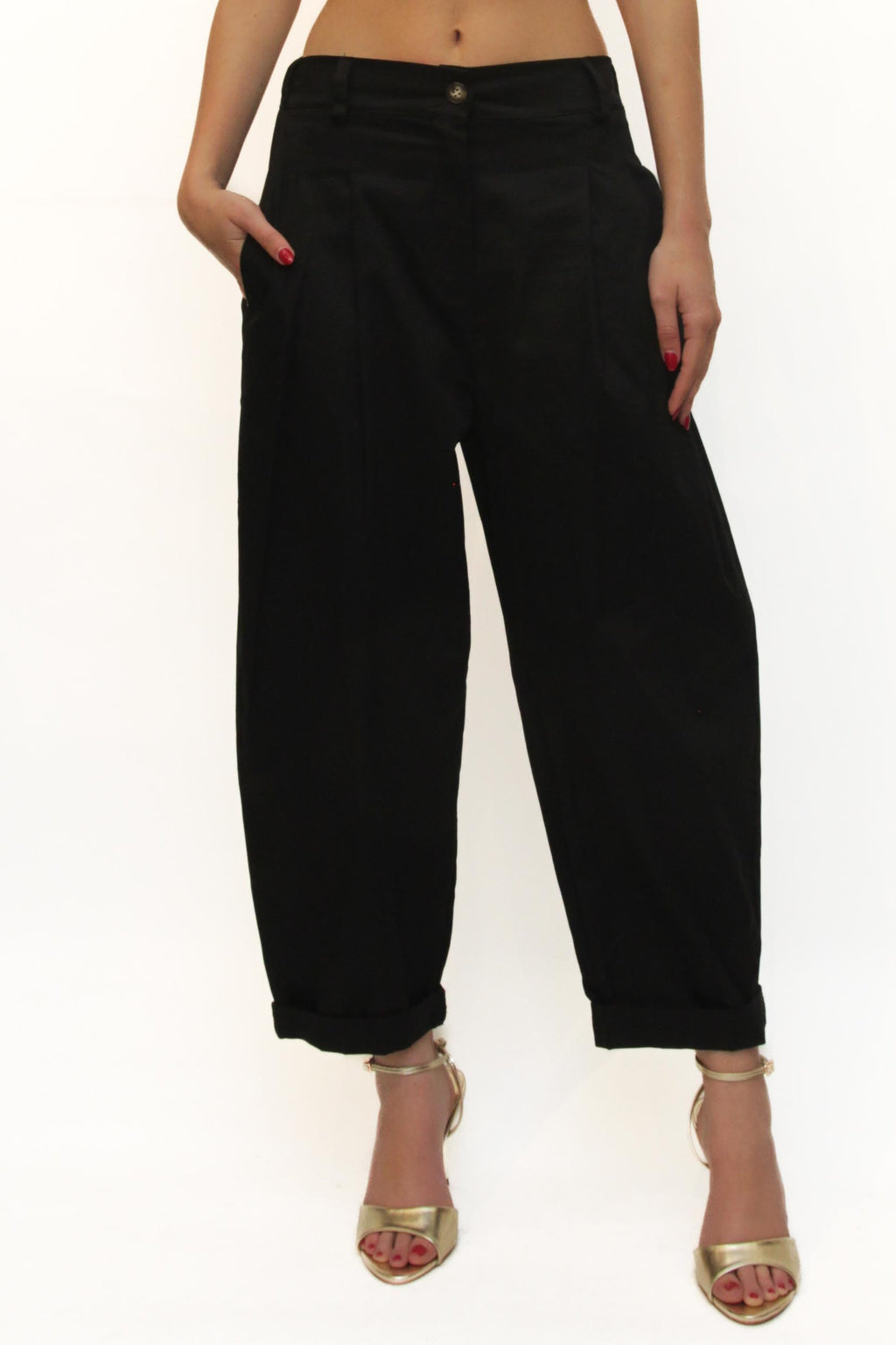 LEVH - Pantalone Palmas - NERO