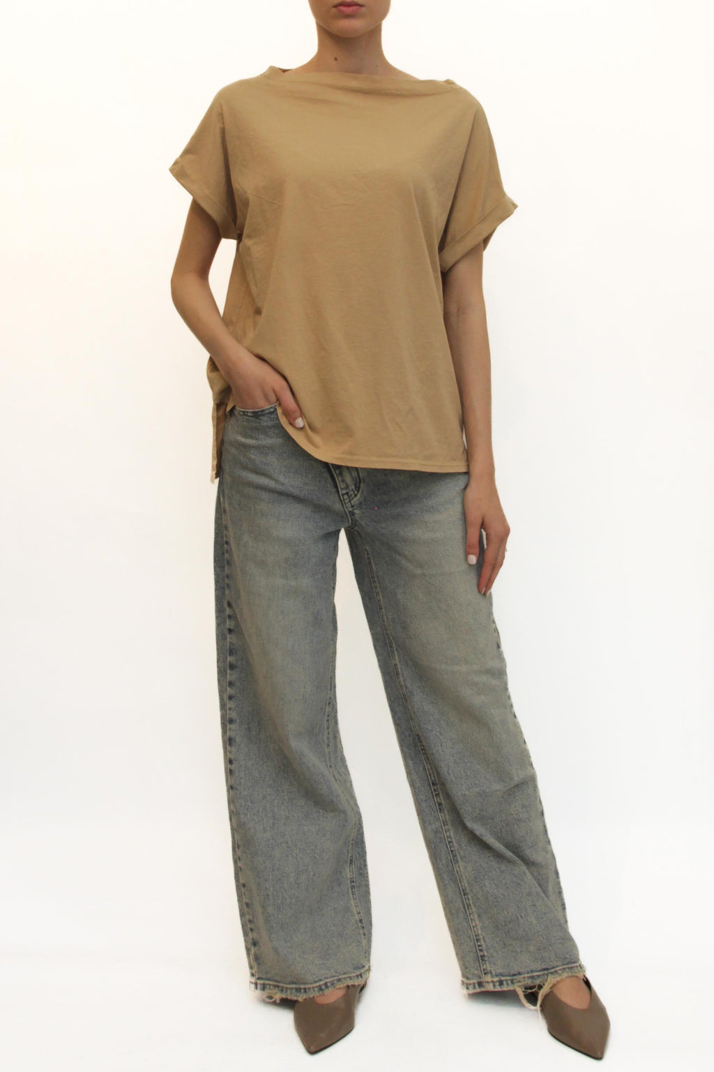 LEVH - T-shirt Tolosa - BEIGE