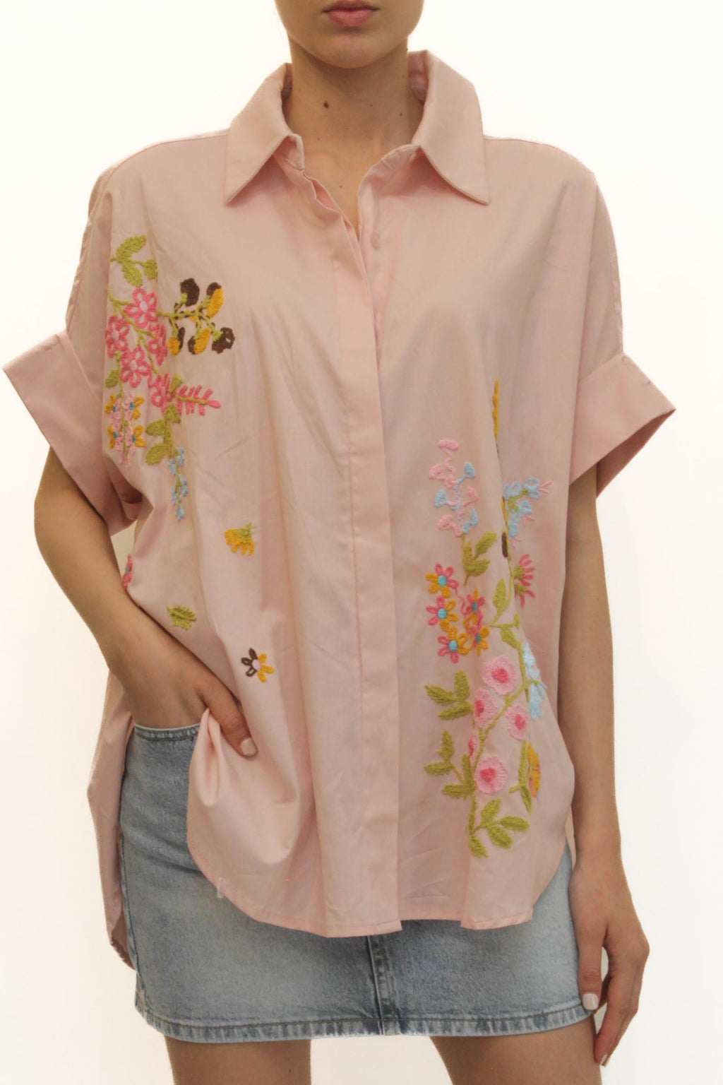 LEVH - Camicia Copenaghen - ROSA