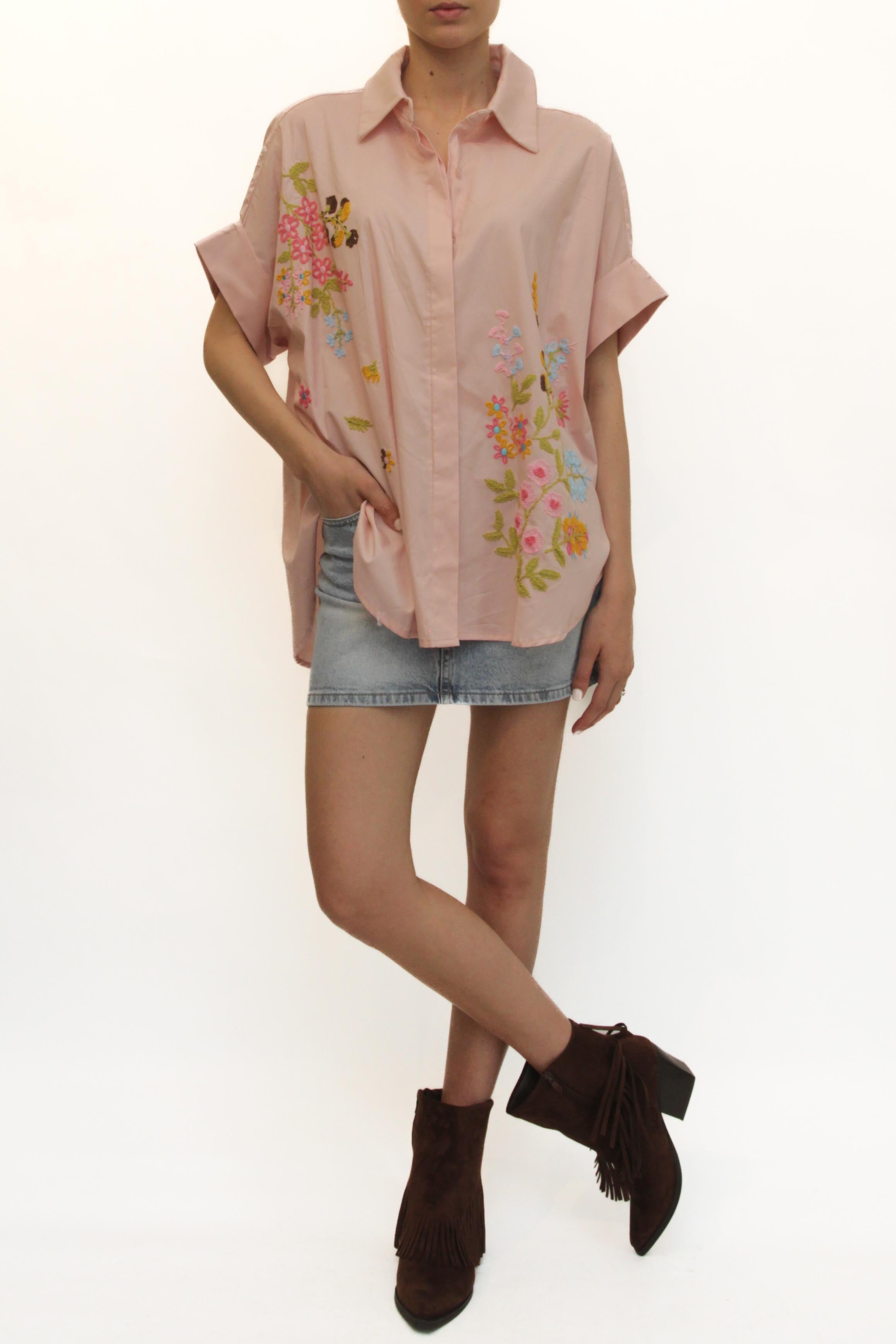LEVH - Camicia Copenaghen - ROSA