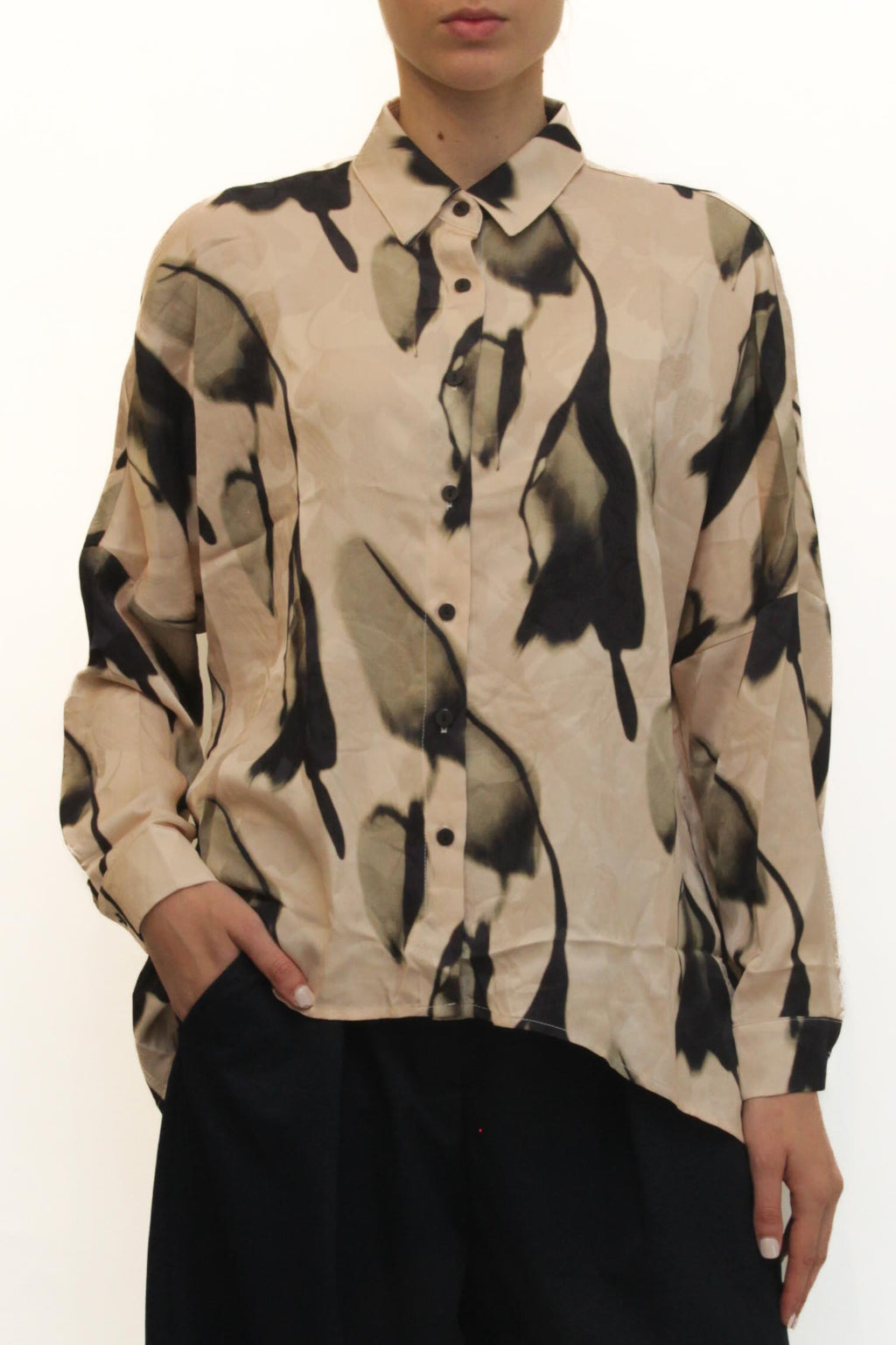 LEVH - Camicia Cork - FANT BEIGE/NERO/VERDE