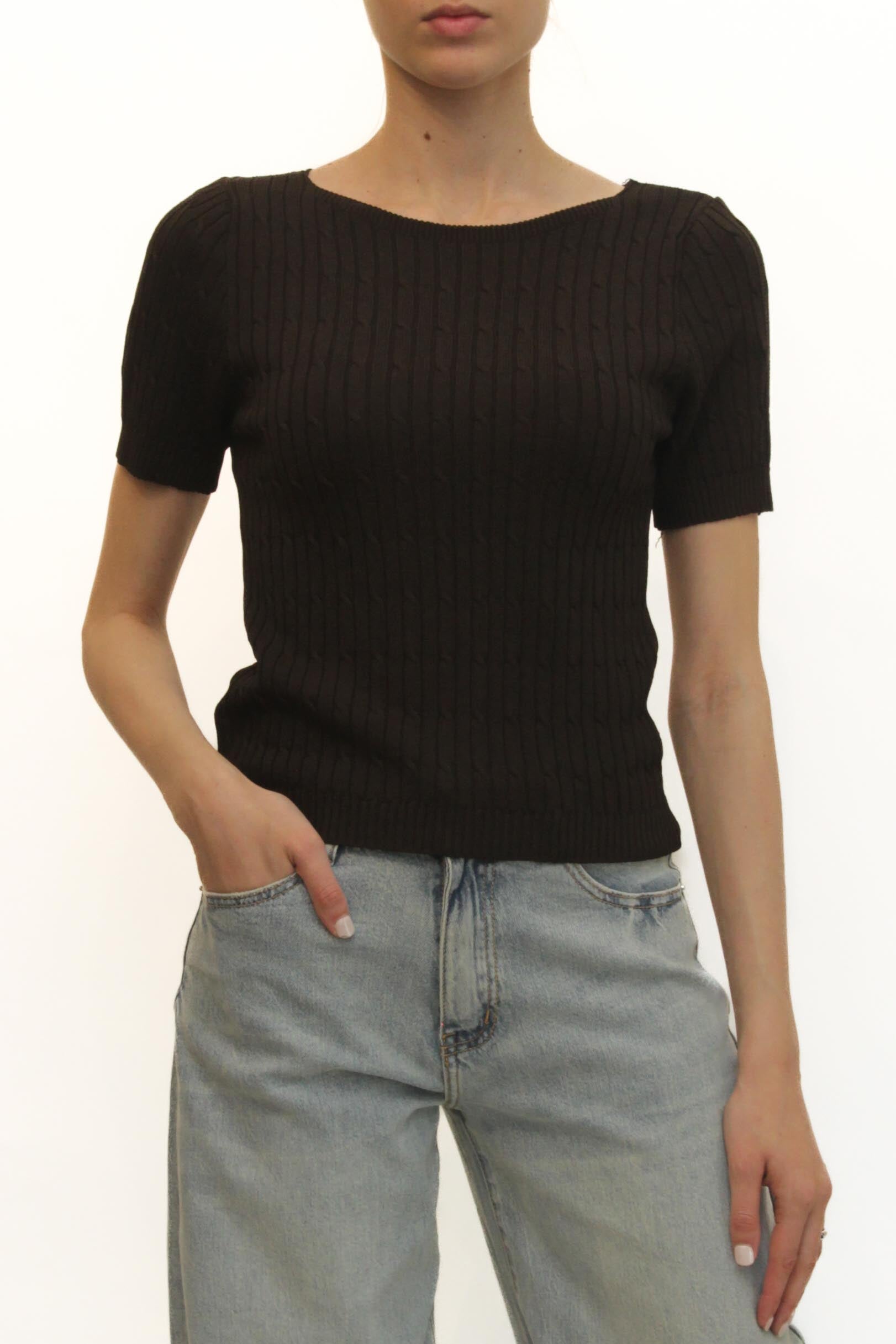 LEVH - Maglia Minsk - MARRONE