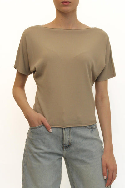 LEVH - Maglia Marguerite - BEIGE