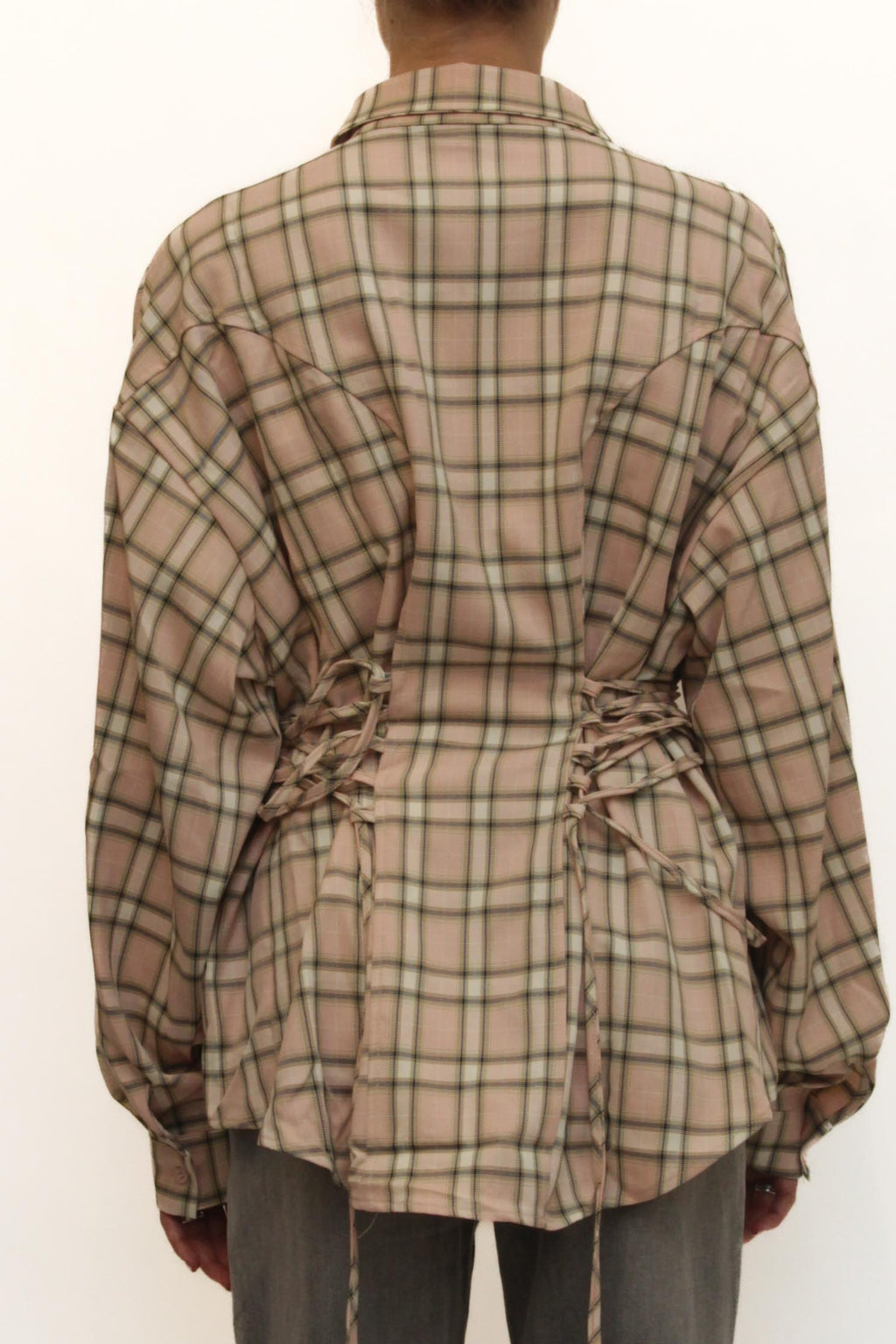 LEVH - Camicia Santa cruz - QUADRO ROSA/BLU