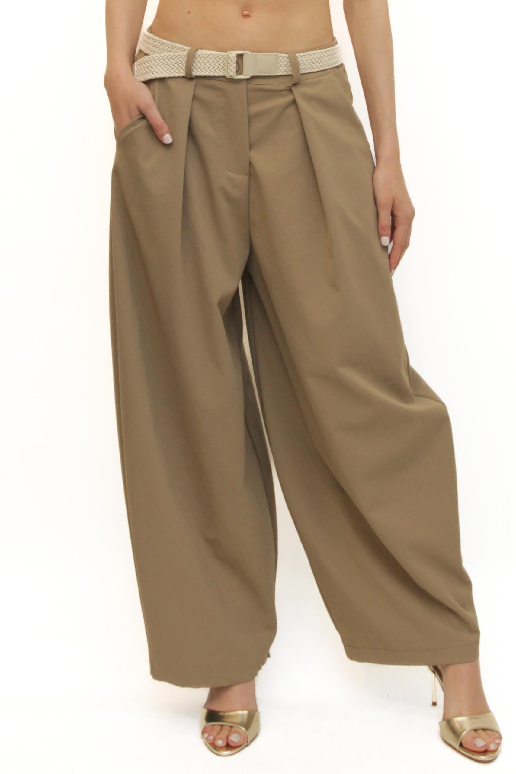 LEVH - Pantalone Panama - BEIGE