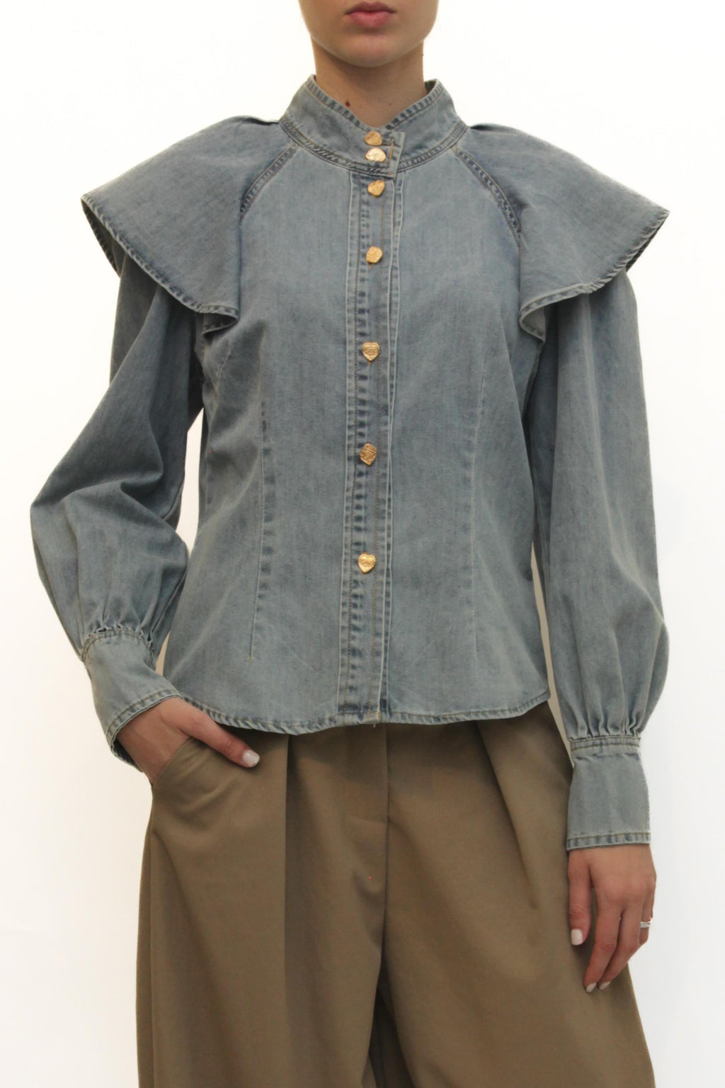 LEVH - Camicia Kansas - DENIM CHIARO