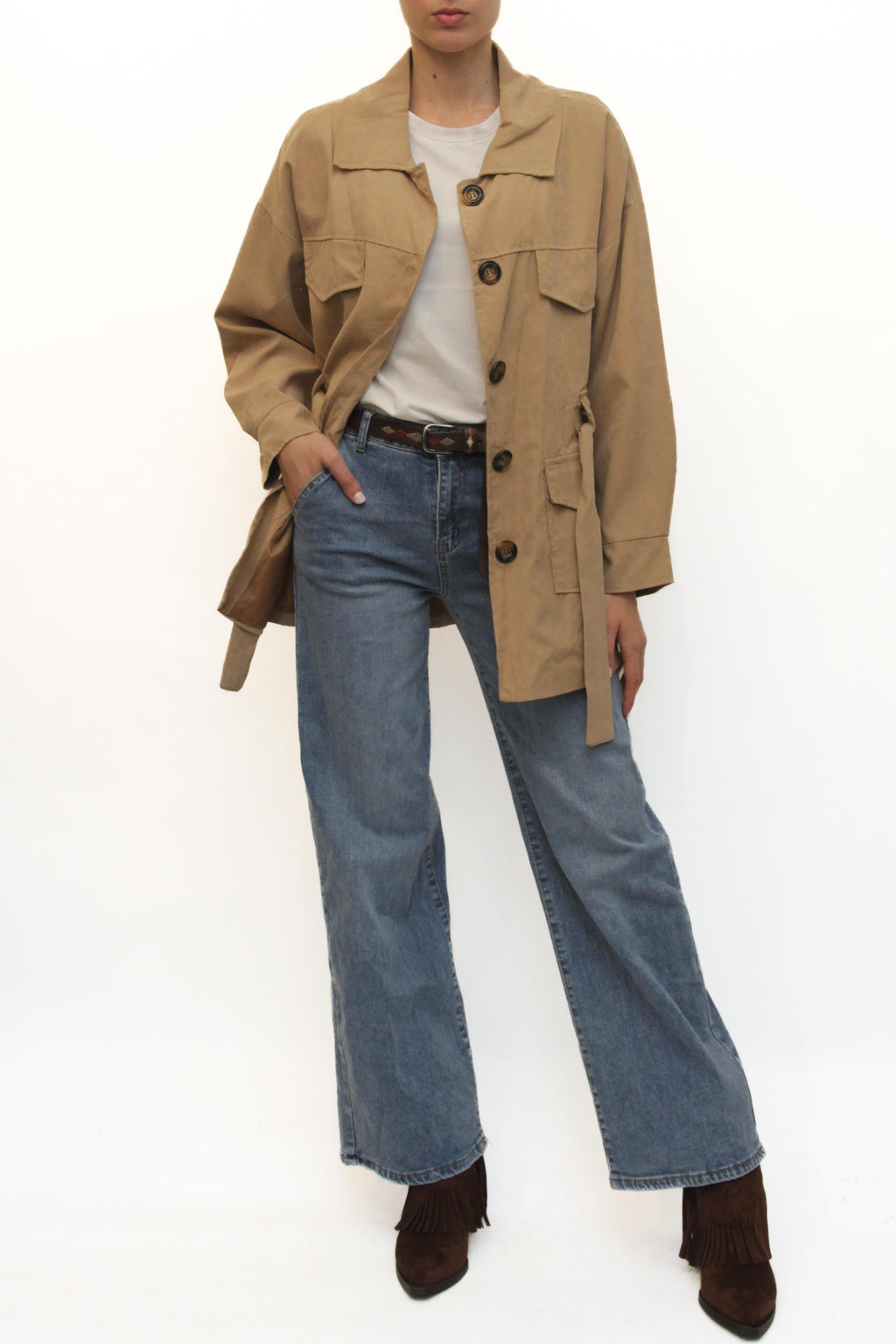 LEVH - Giacca Glenna - BEIGE