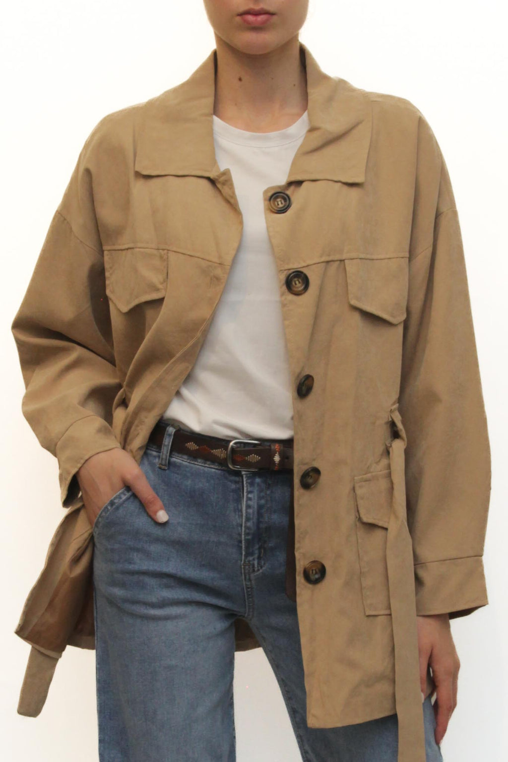 LEVH - Giacca Glenna - BEIGE