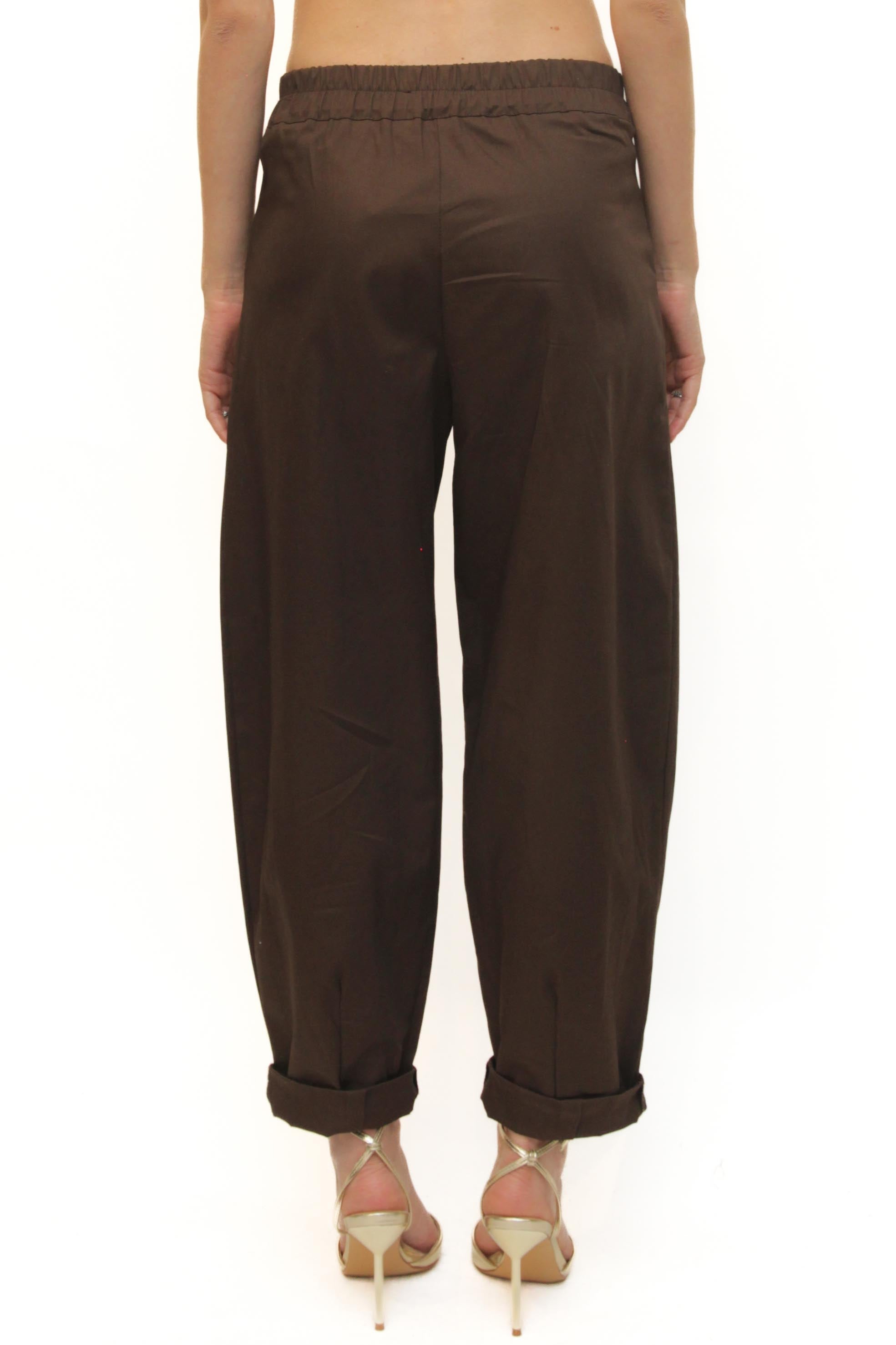 LEVH - Pantalone Pamila - MARRONE
