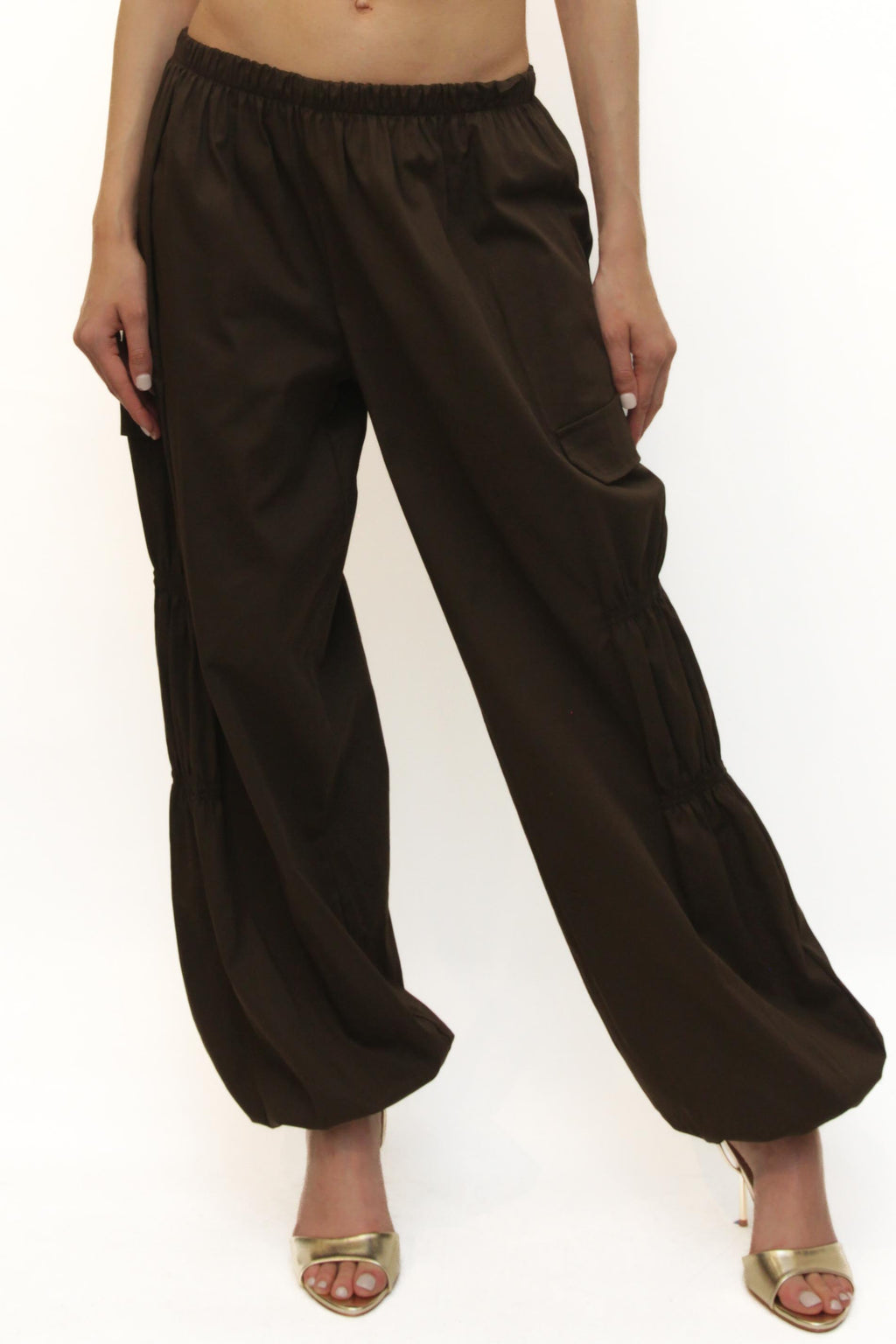 LEVH - Pantalone Pleven - MARRONE