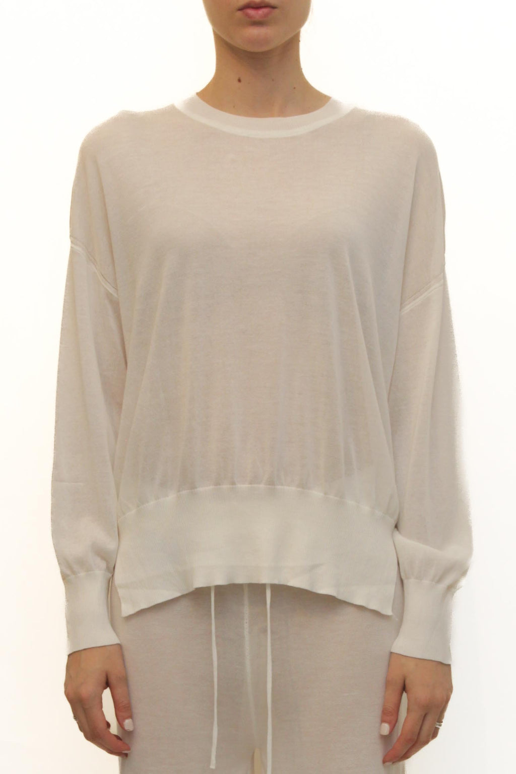 LEVH - Maglia Marcelle - BIANCO