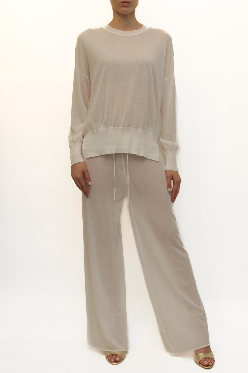 LEVH - Maglia Marcelle - BIANCO