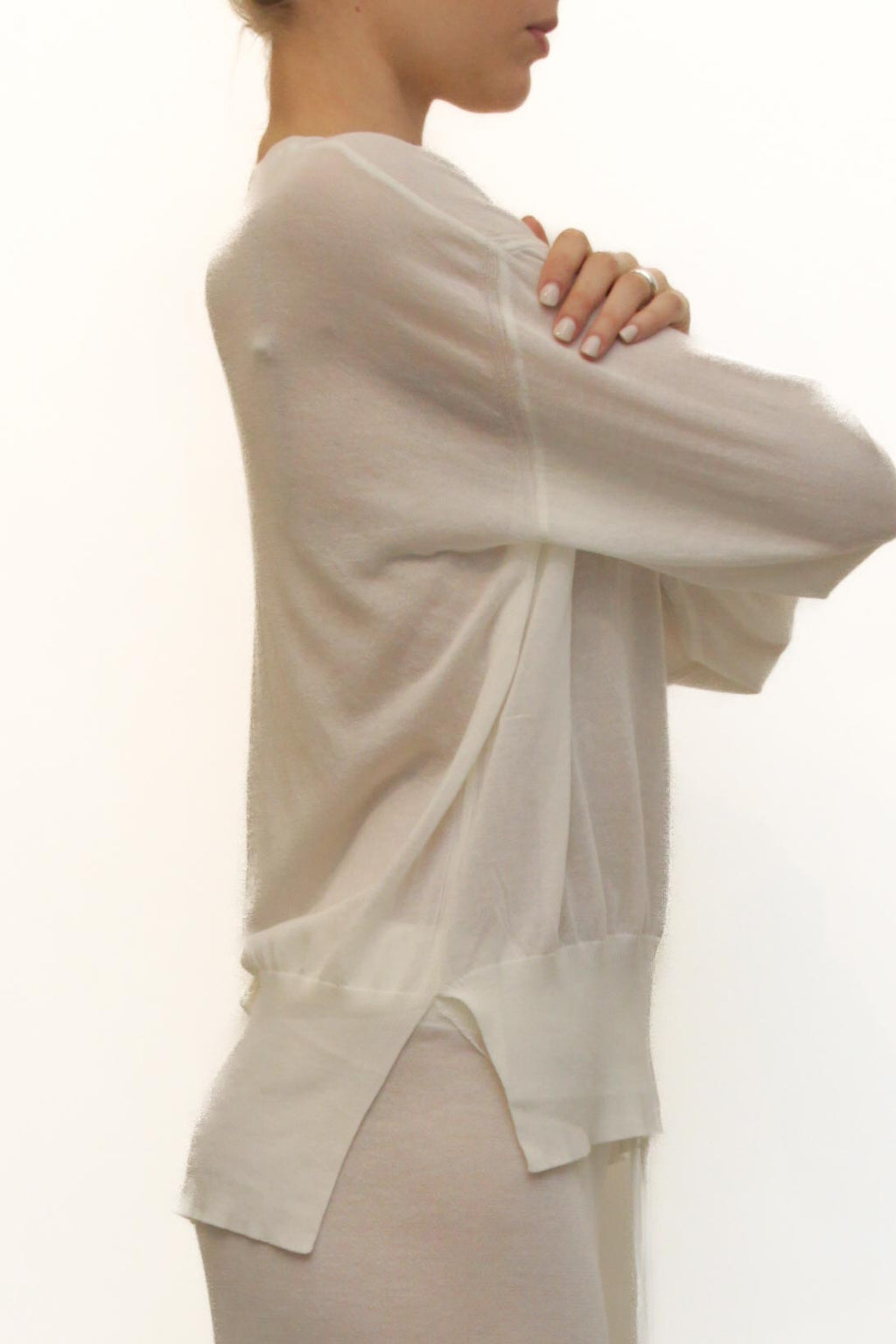 LEVH - Maglia Marcelle - BIANCO