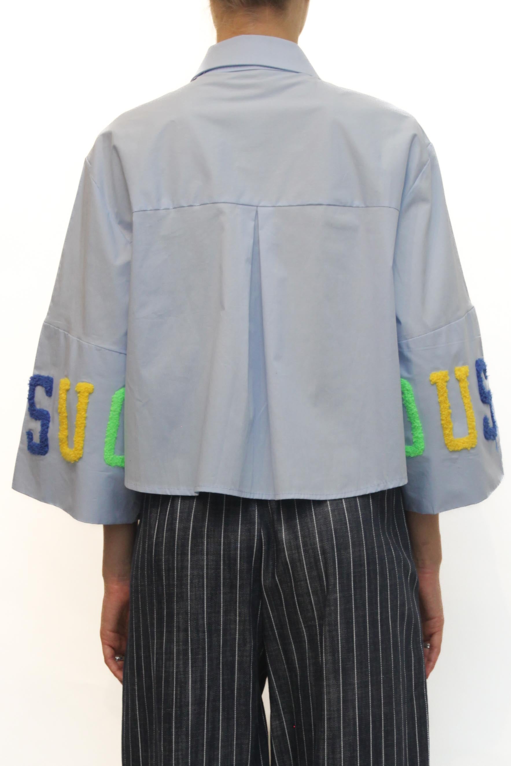 LEVH - Camicia Orleans - CELESTE
