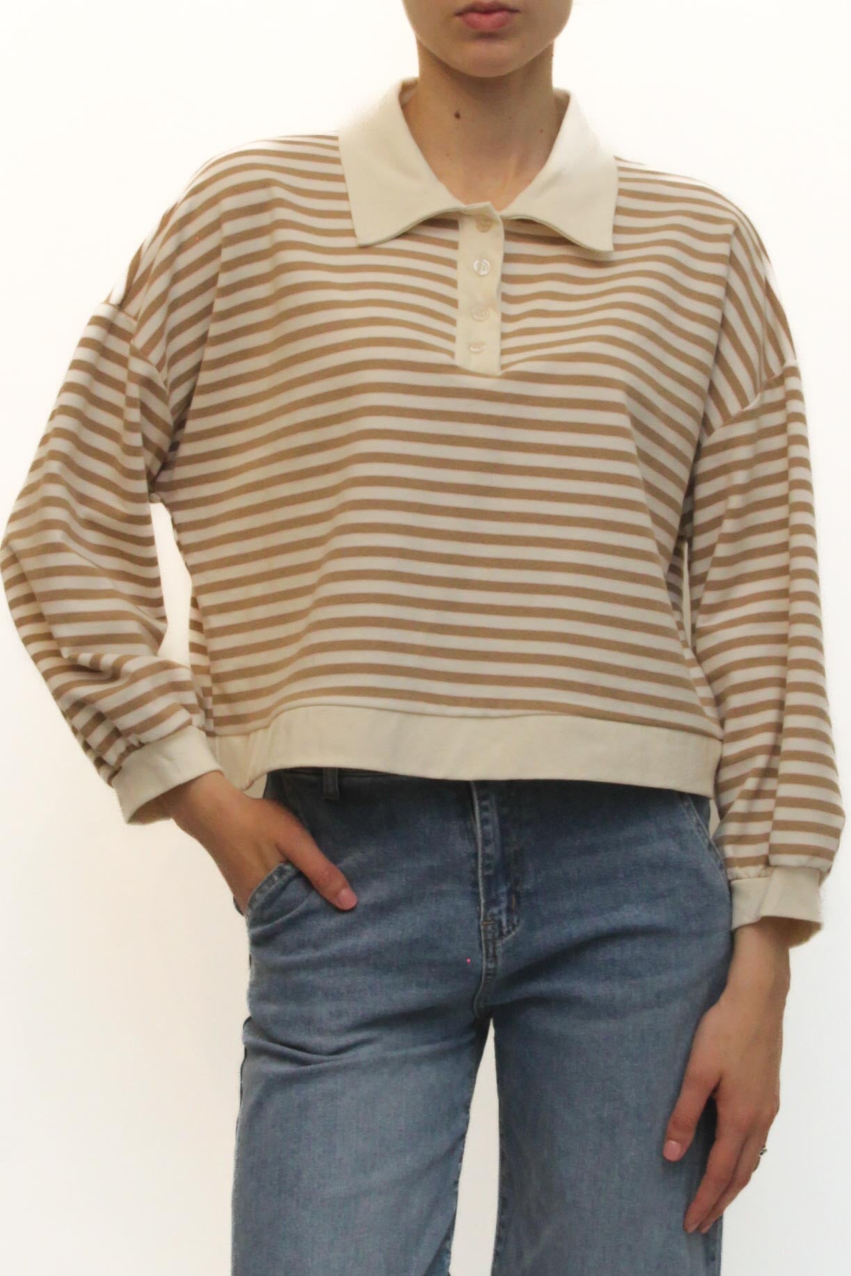 LEVH - Polo Penelope - RIGA BEIGE/BURRO