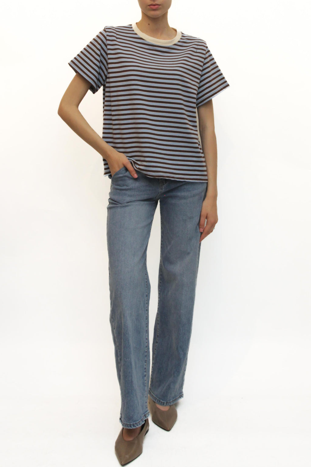 LEVH - T-shirt Tea - RIGA CELESTE/BIAN/MAR