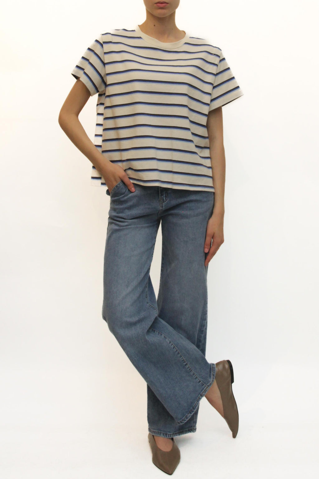 LEVH - T-shirt Tea - RIGA PA/MA/BLU/CE