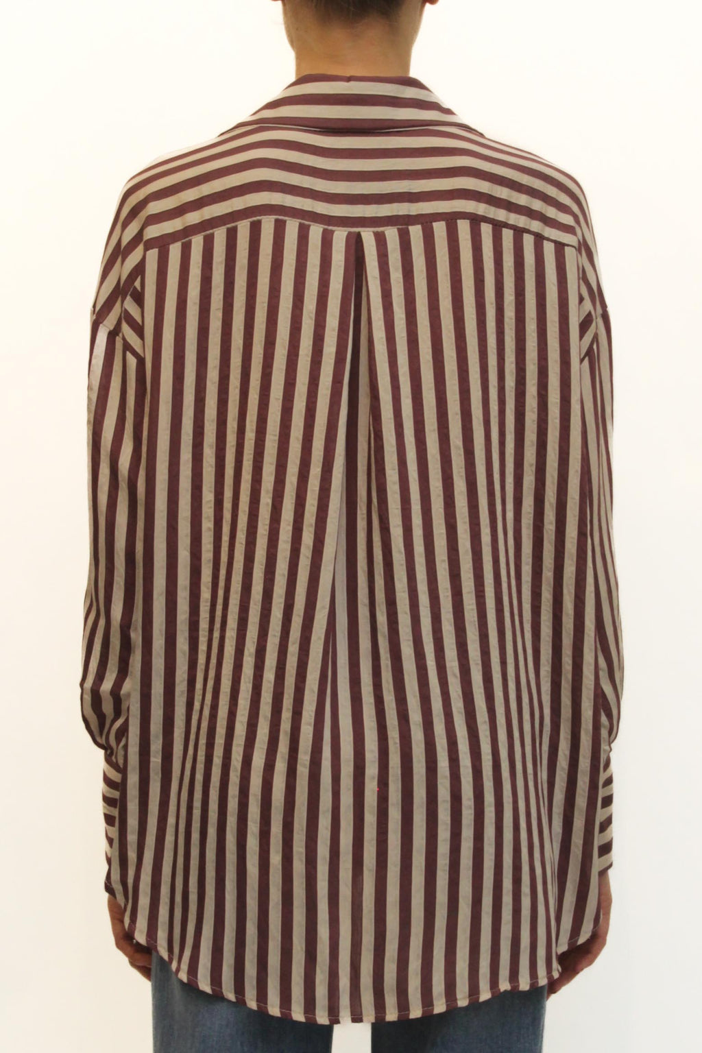 LEVH - Camicia Cleofe - RIGA BEIGE/BORDX