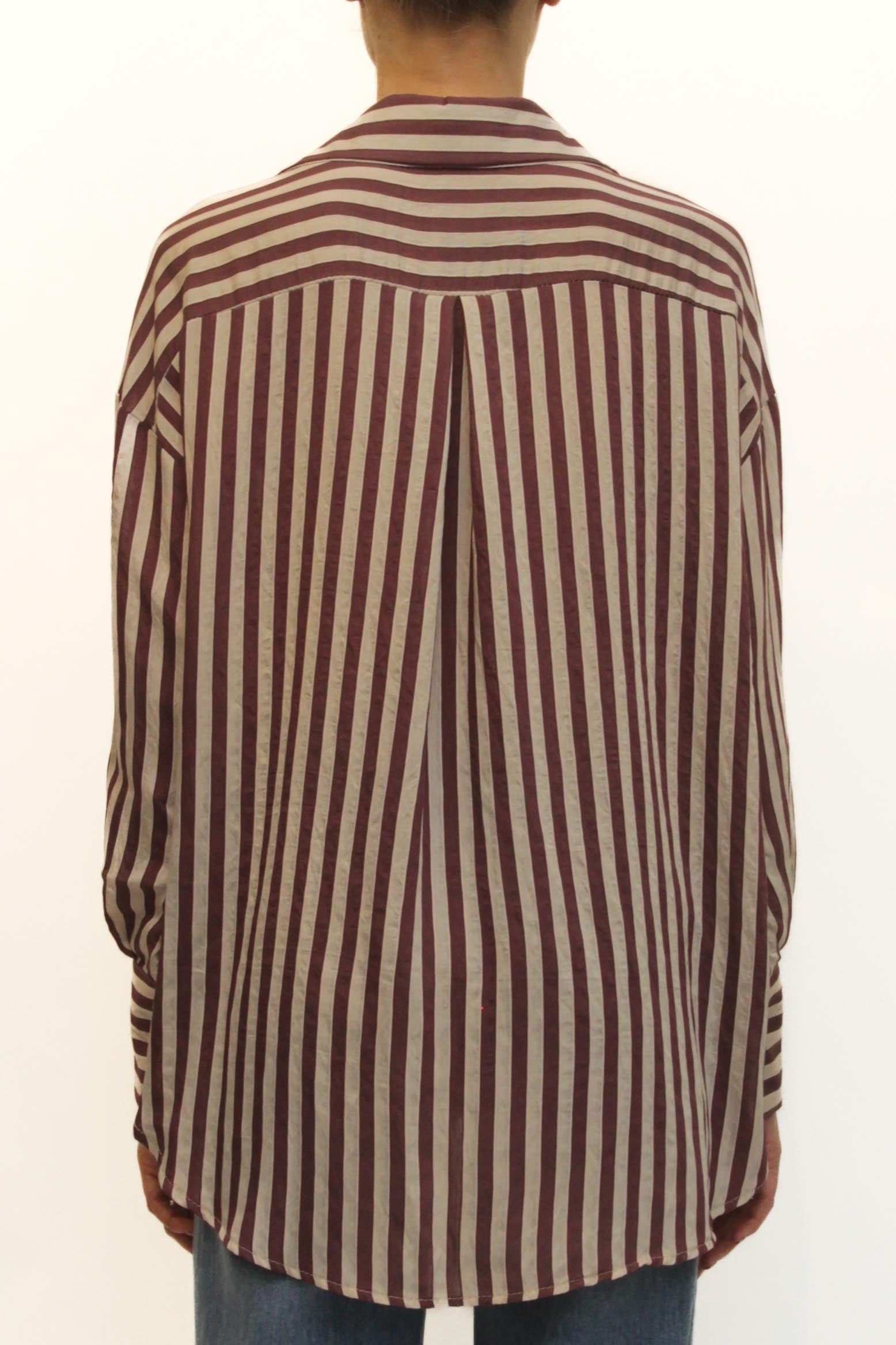 LEVH - Camicia Cleofe - RIGA BEIGE/BORDX