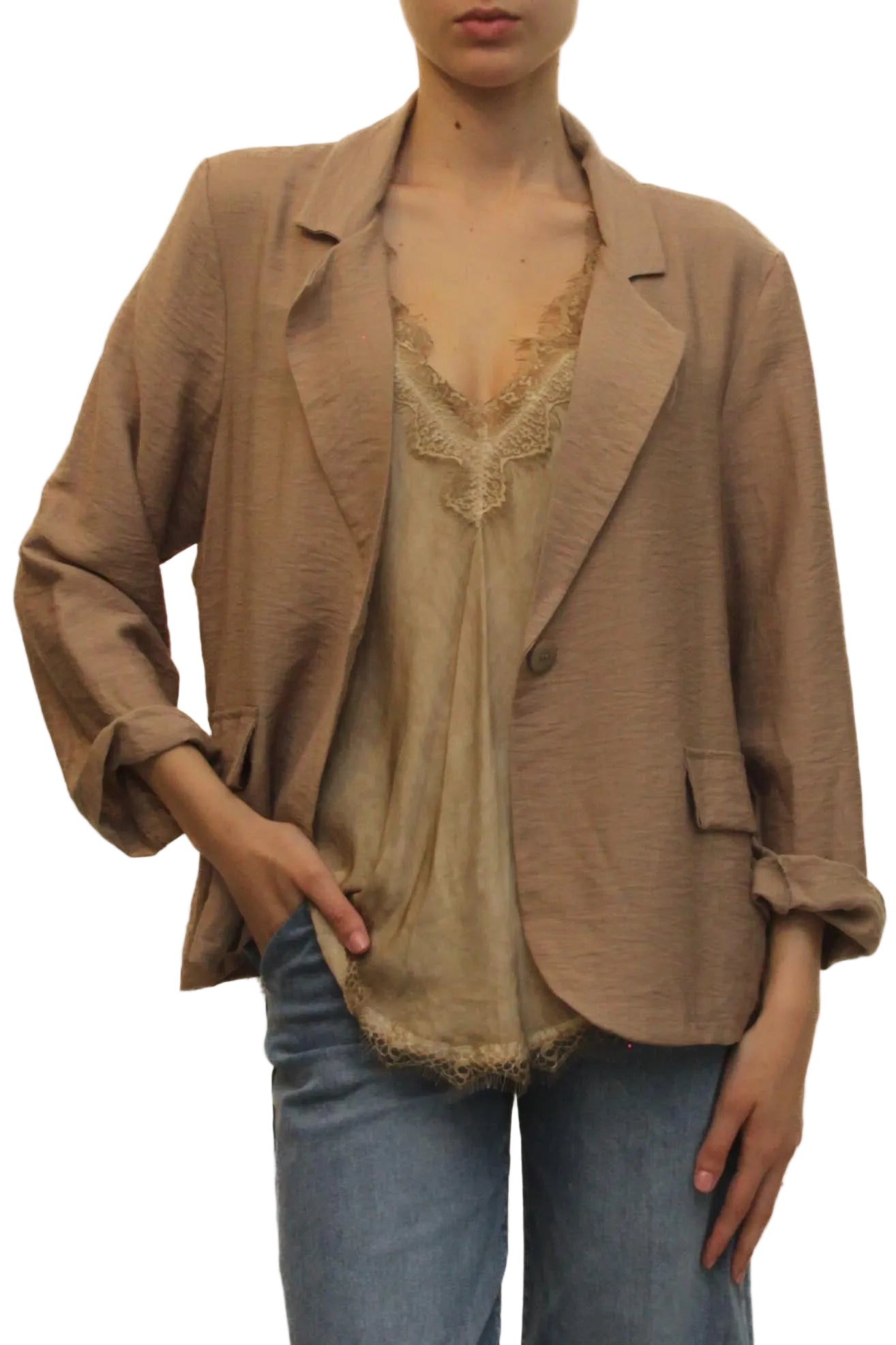 LEVH - Blazer Bertha - BEIGE