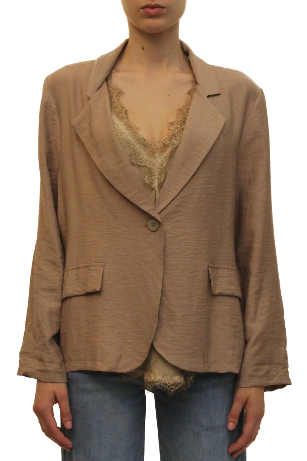 LEVH - Blazer Bertha - BEIGE