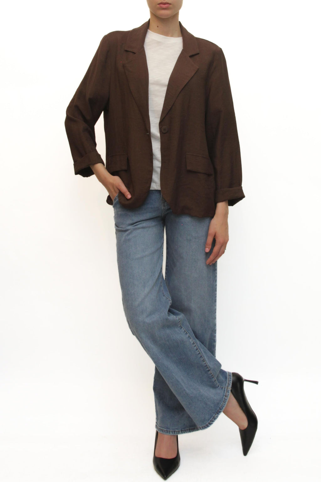 LEVH - Blazer Bertha - MARRONE