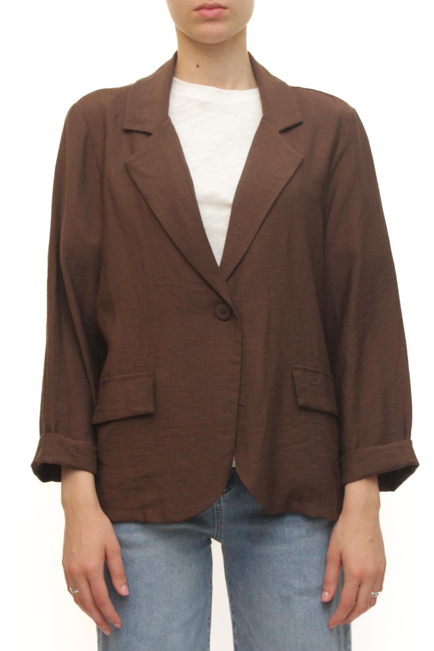LEVH - Blazer Bertha - MARRONE