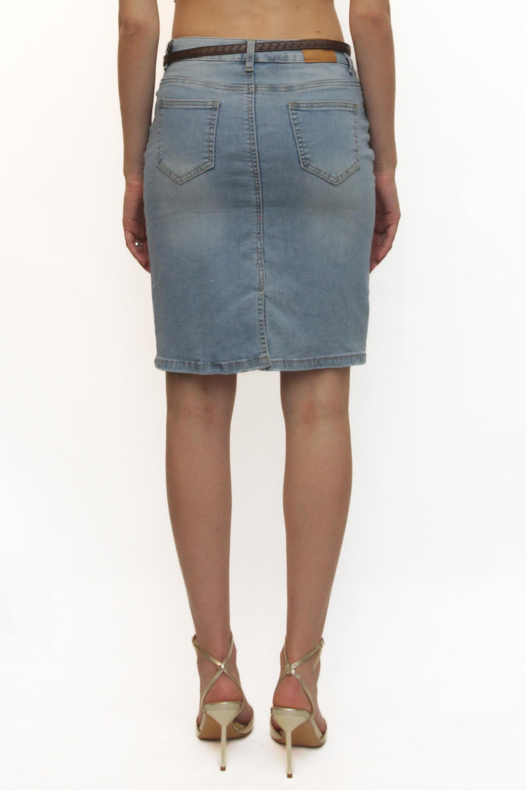LEVH - Gonna Geneviève - DENIM CHIARO