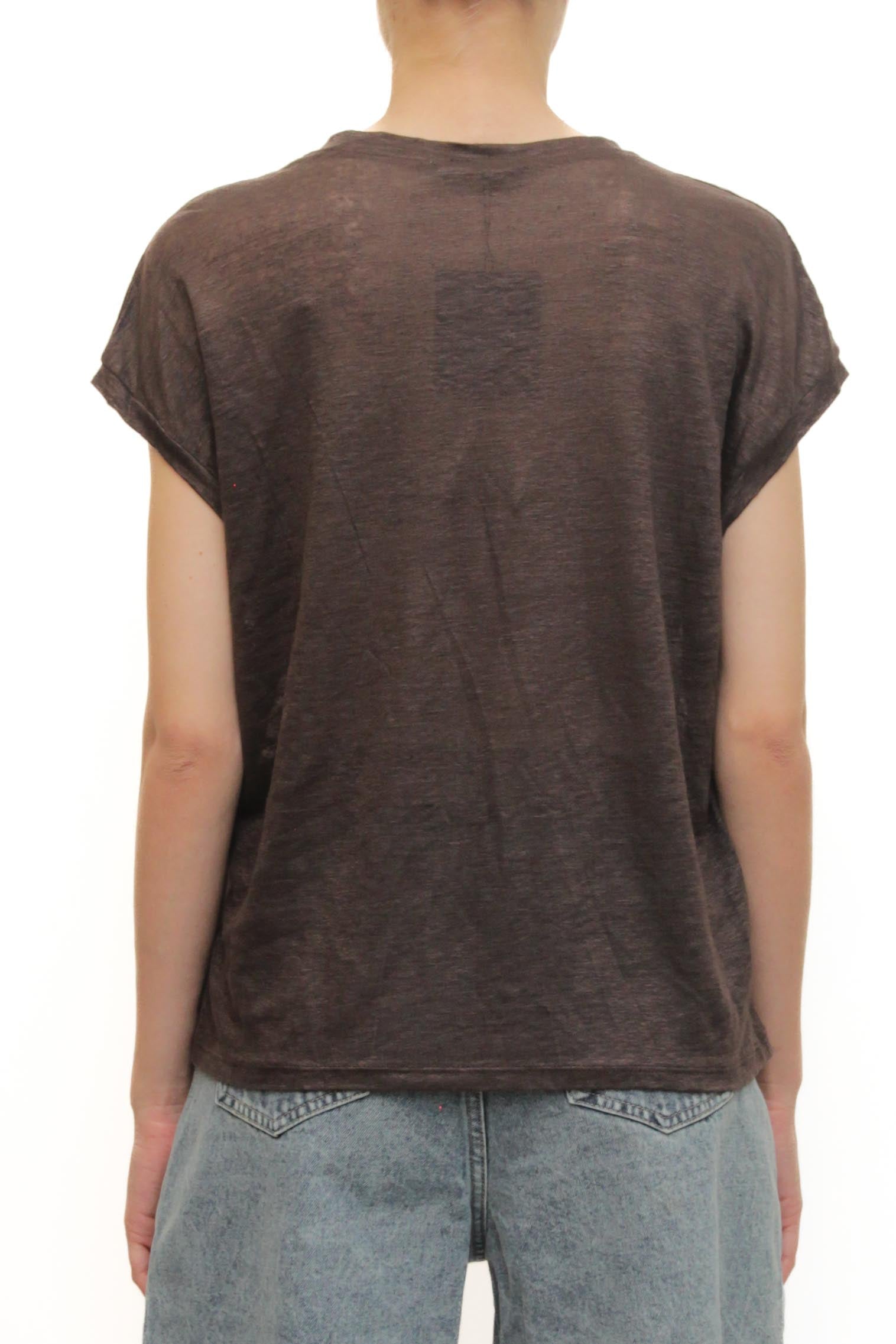 LEVH - T-shirt Tia - MARRONE